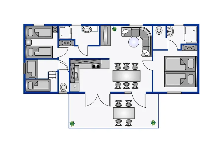 Casa de Férias Muschel 55 *